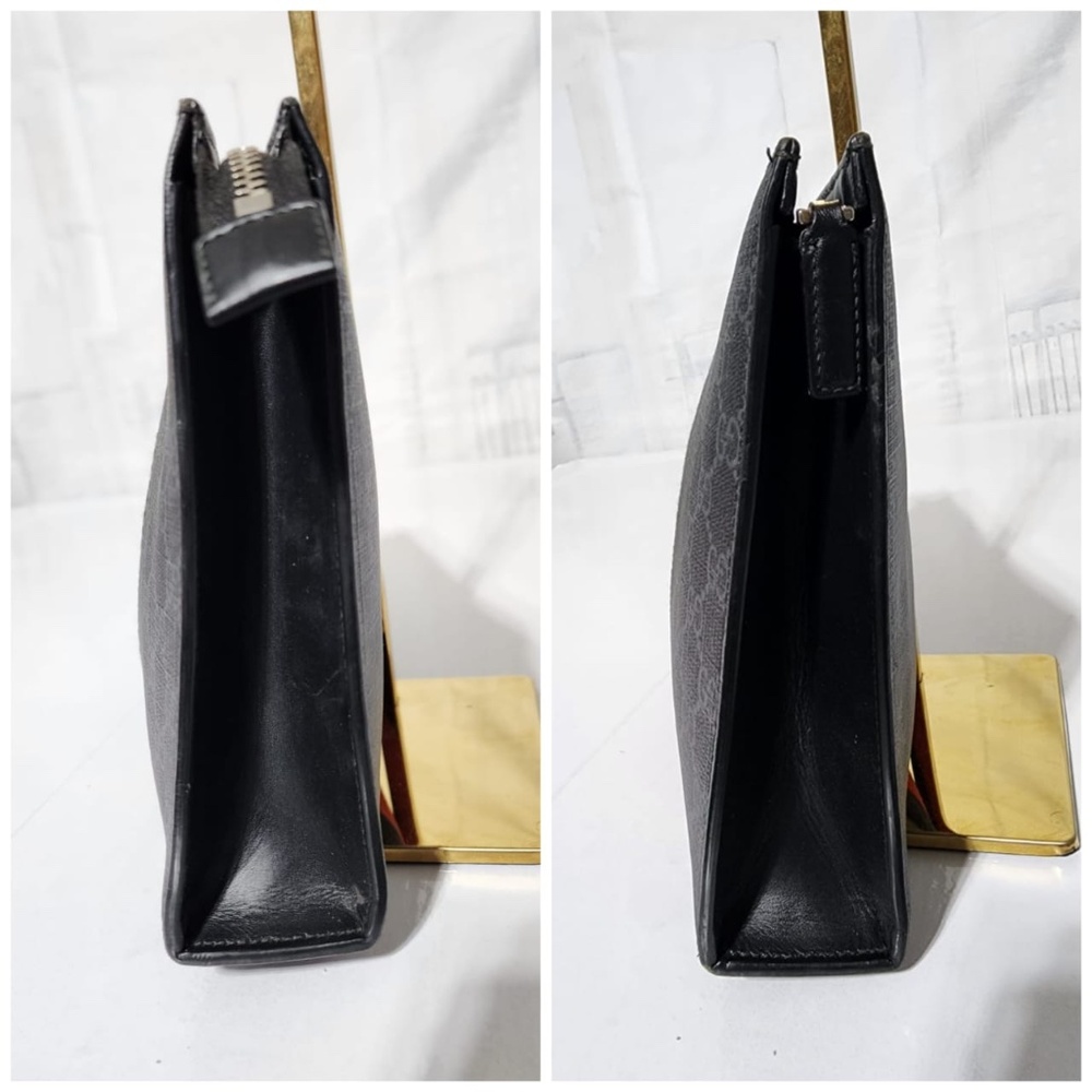 Authentic Gucci GG Supreme Web Clutch Bag - Picture 4 of 13